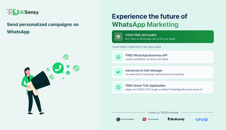 Unlock the Power of WhatsApp Marketing with AiSensy – The Ultimate Tool for Business Growth