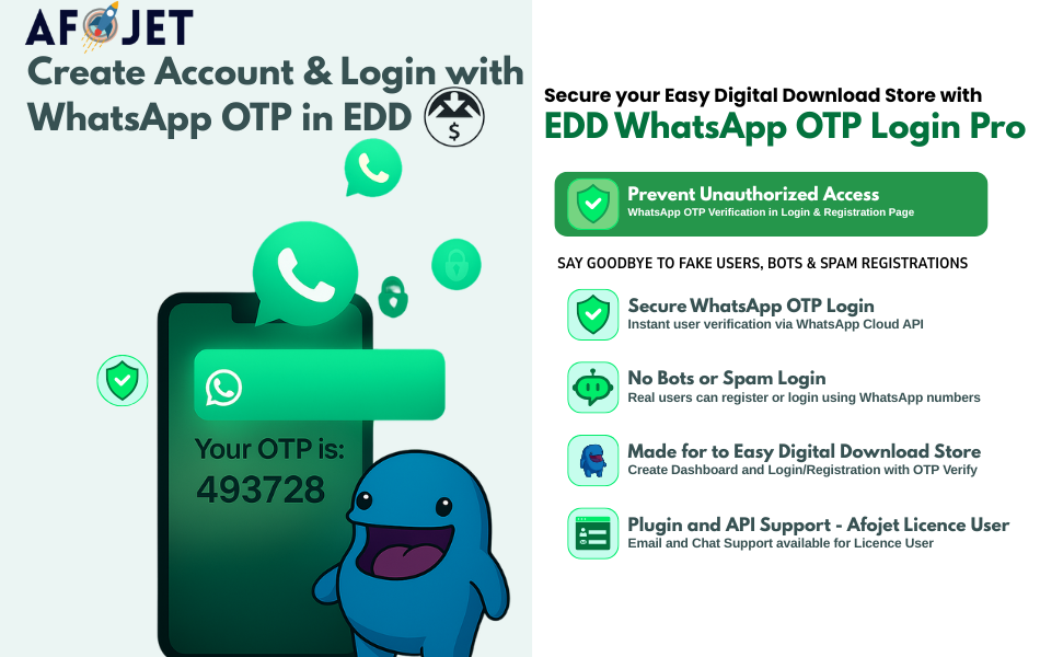 Secure WhatsApp OTP Login